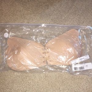 Lace-Up Self Adhesive Bra